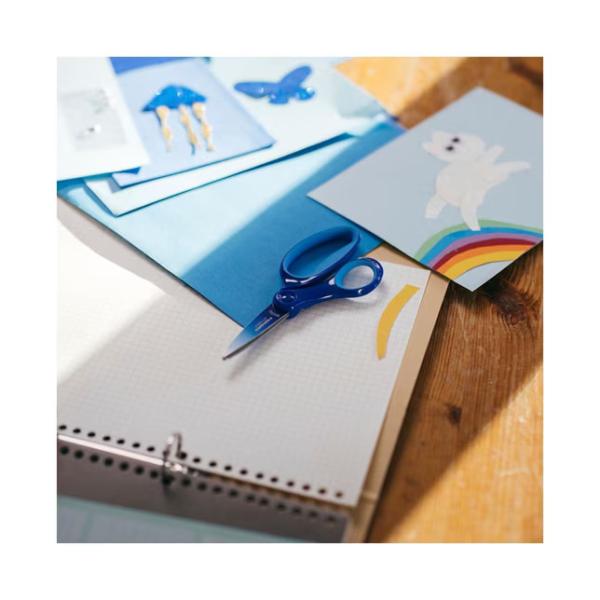 Fiskars Große Kinderschere 15cm Ombre blau 8+